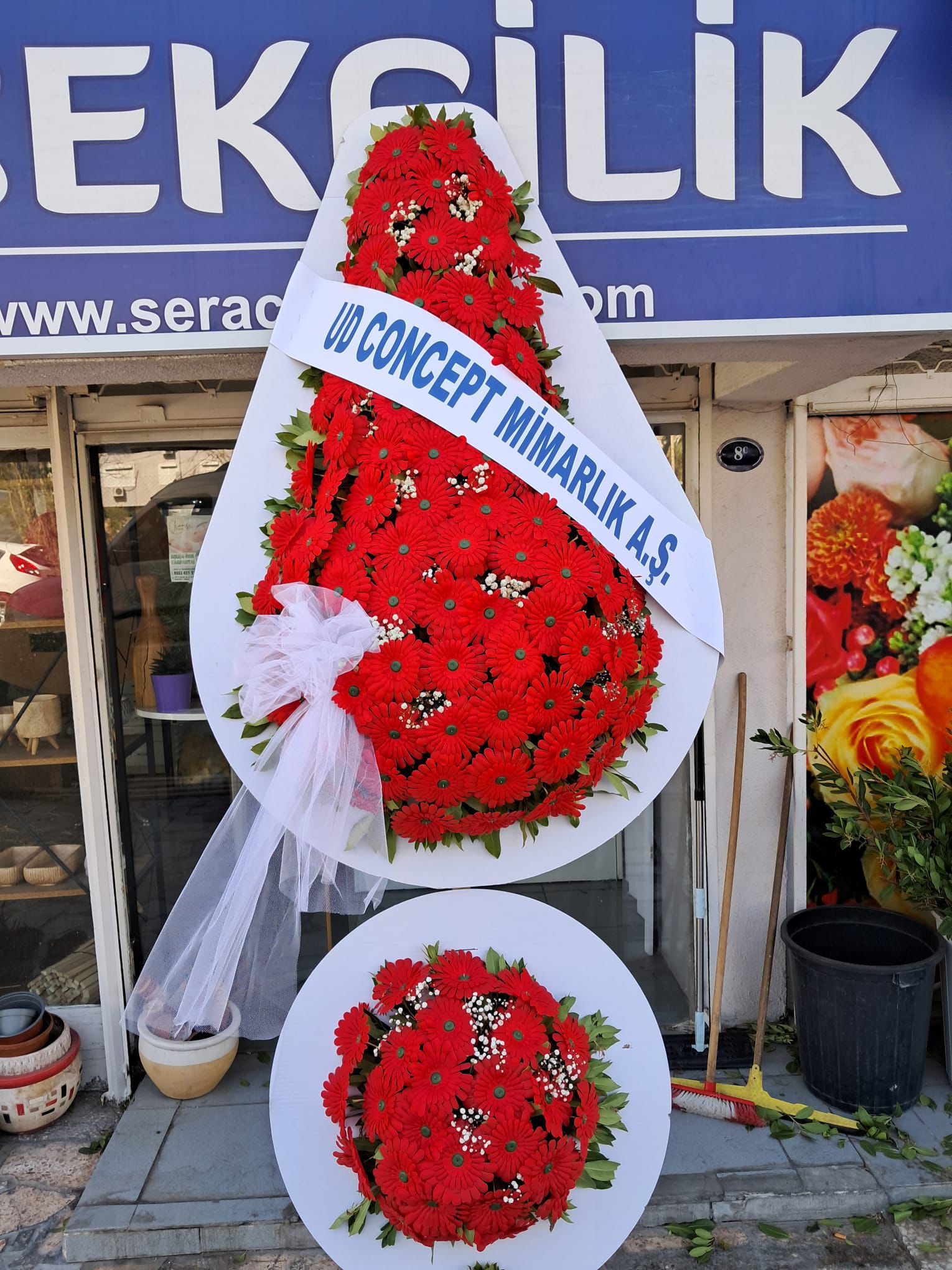 Çift Kat Yapay Çelenk