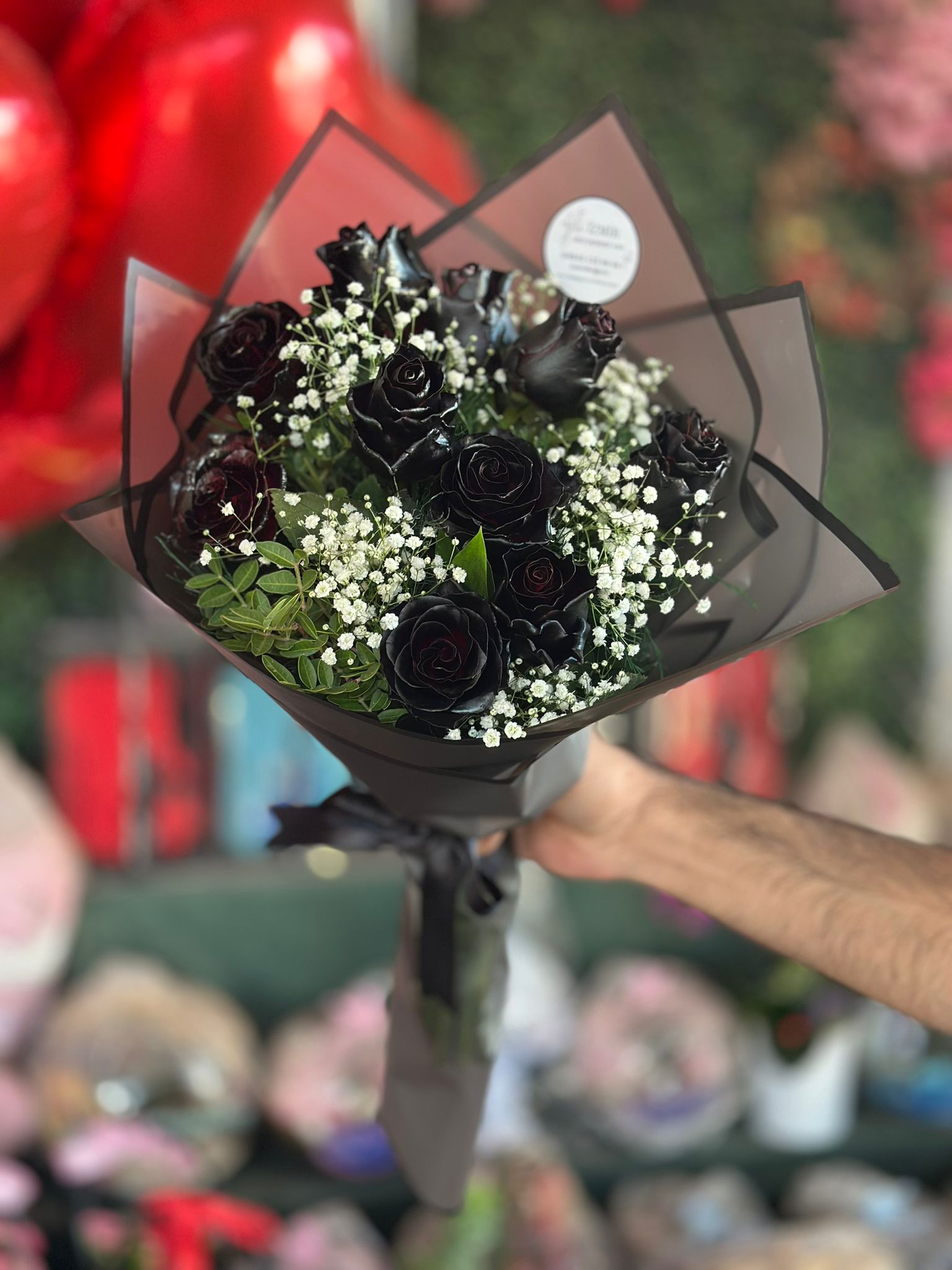 Siyah Gül Buketi